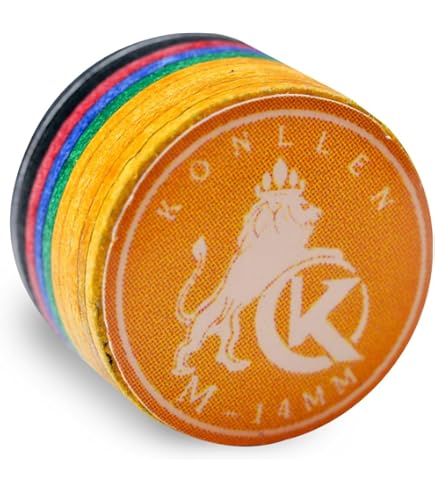 ELK MASTER TIPS 14mm 2個セット ELK MASTER LEATHER TIP – Canada Billard